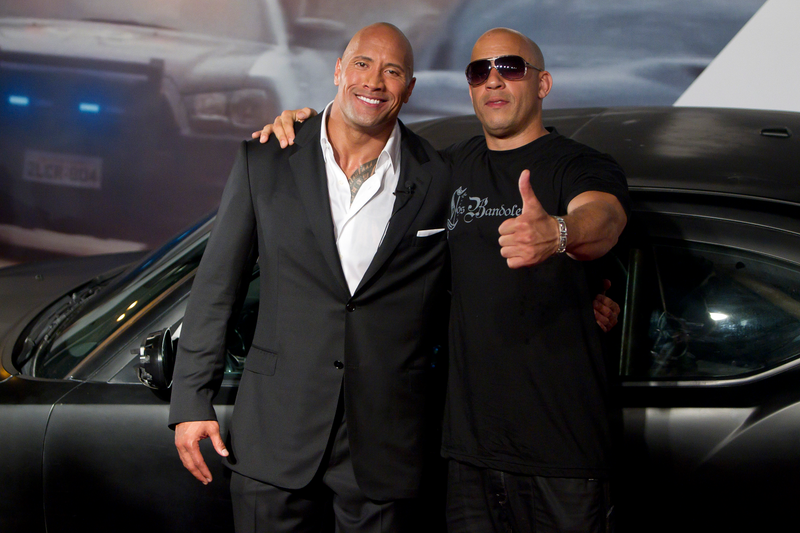 Illustration for article titled Let’s figure out which Fast 8 star Dwayne Johnson called a “candy ass”